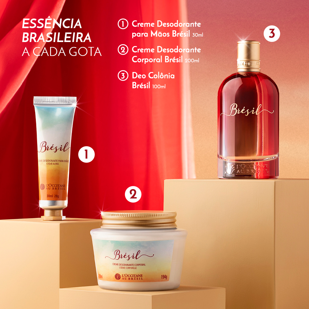 Creme Desodorante Corporal Brésil 200ml, ,  large image number 4